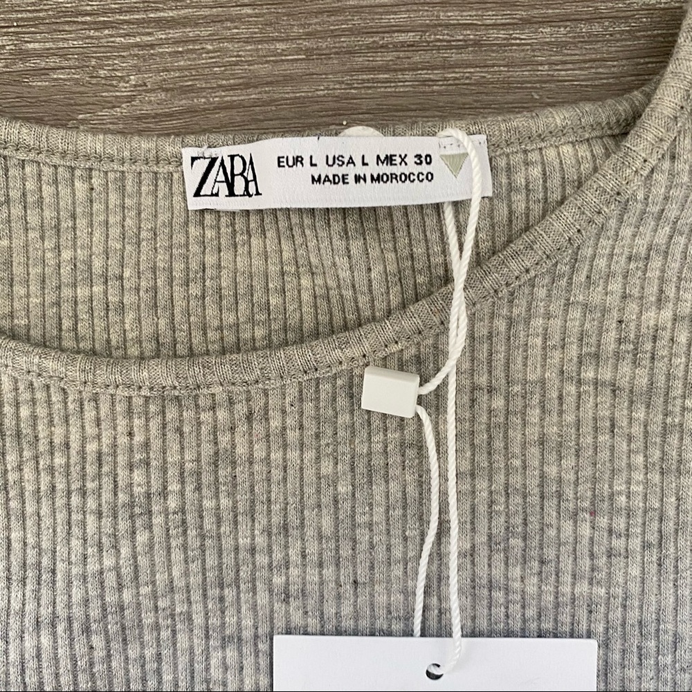 Zara Ribbed Bodysuit - Picture 12 of 12